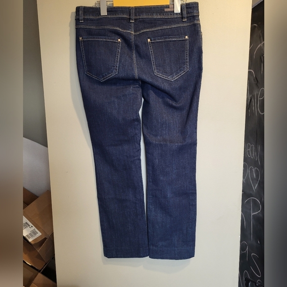 LC Lauren Conrad Indigo Straight Leg Jeans, Size 10 (30) - Picture 3 of 4